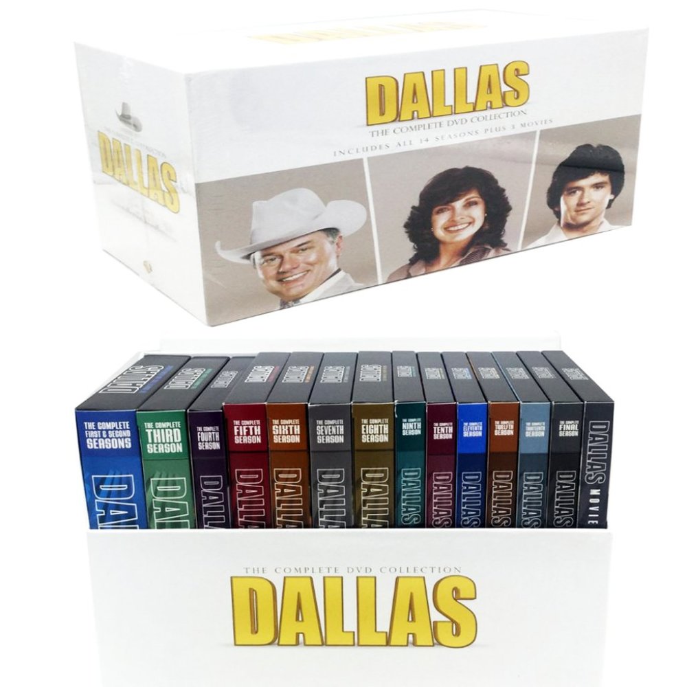 DALLAS TV SERIES COMPLETE SEASONS 1–14, (DVD BOX SET ,57-DiSC) Box Set